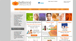 Desktop Screenshot of bellaninainstitute.com